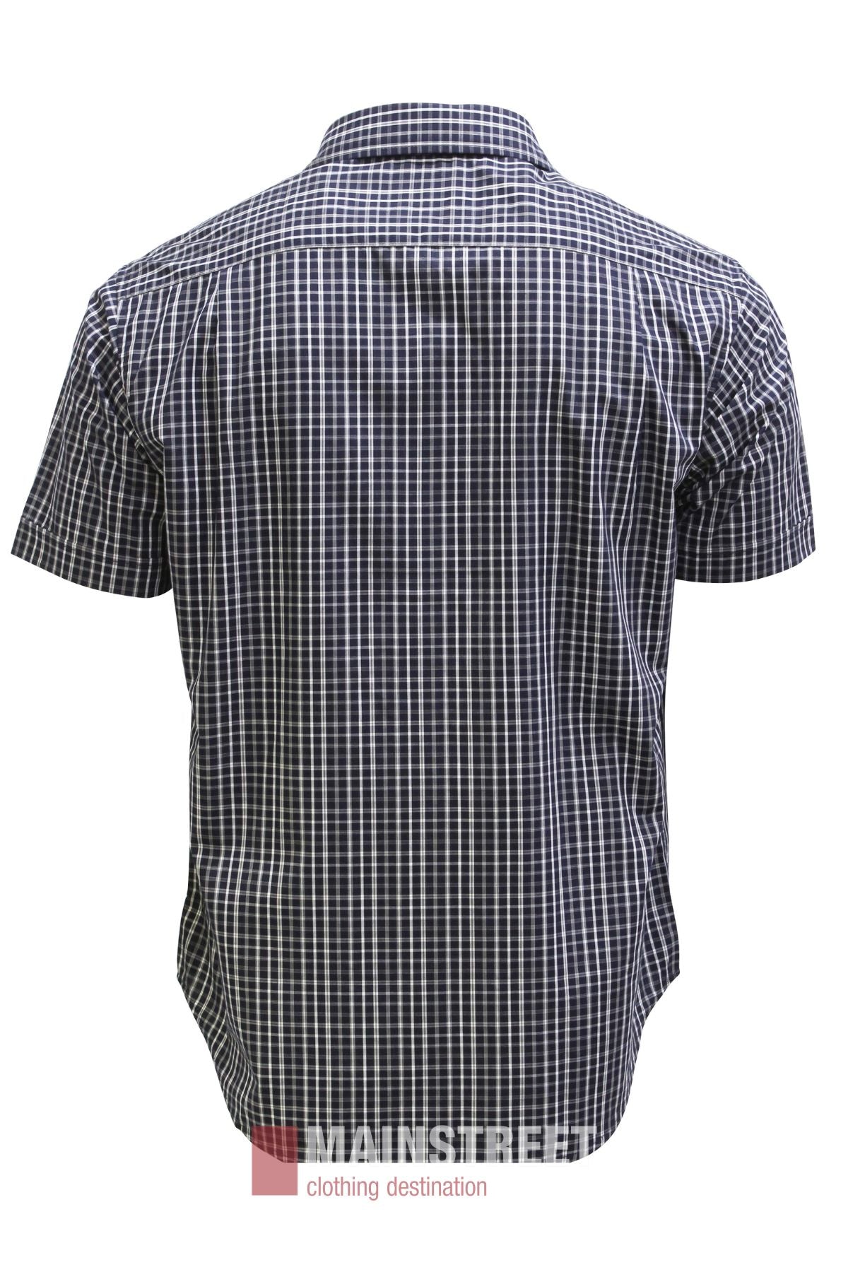 Back Bay Bamboo Soft Touch Check Short Sleeve Shirt