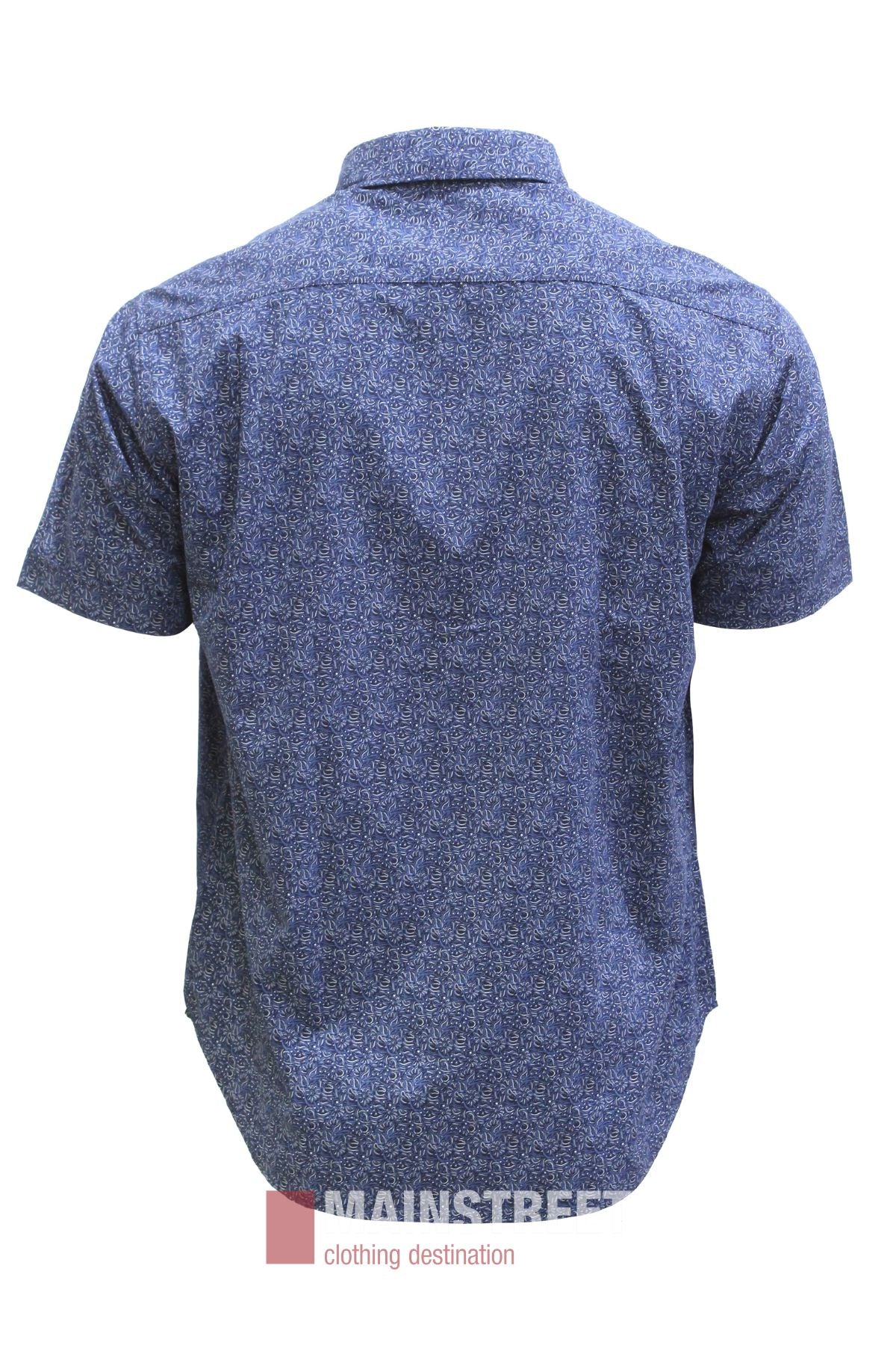 Back Bay Bamboo Soft Touch Print Short Sleeve Shirt