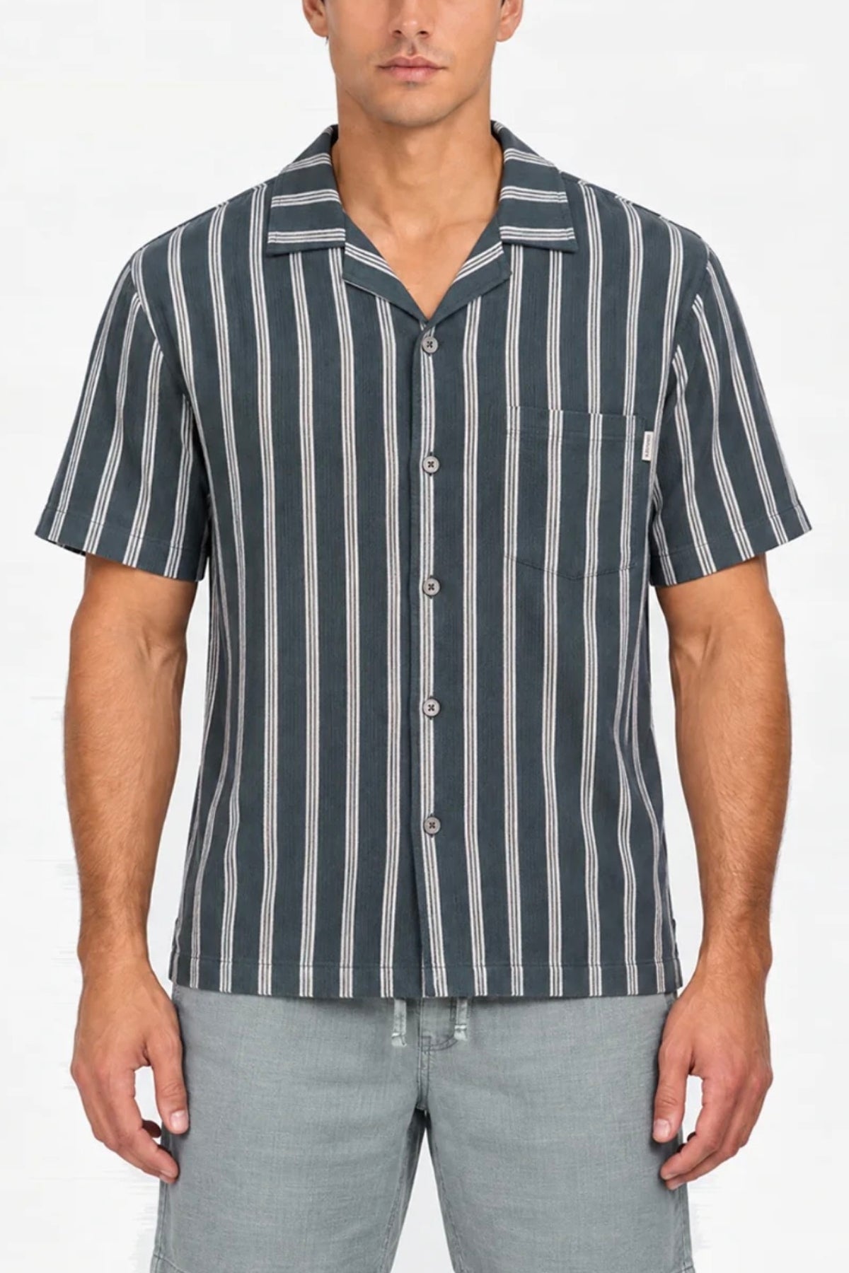Industrie The Lagos Knitted Short Sleeve Shirt