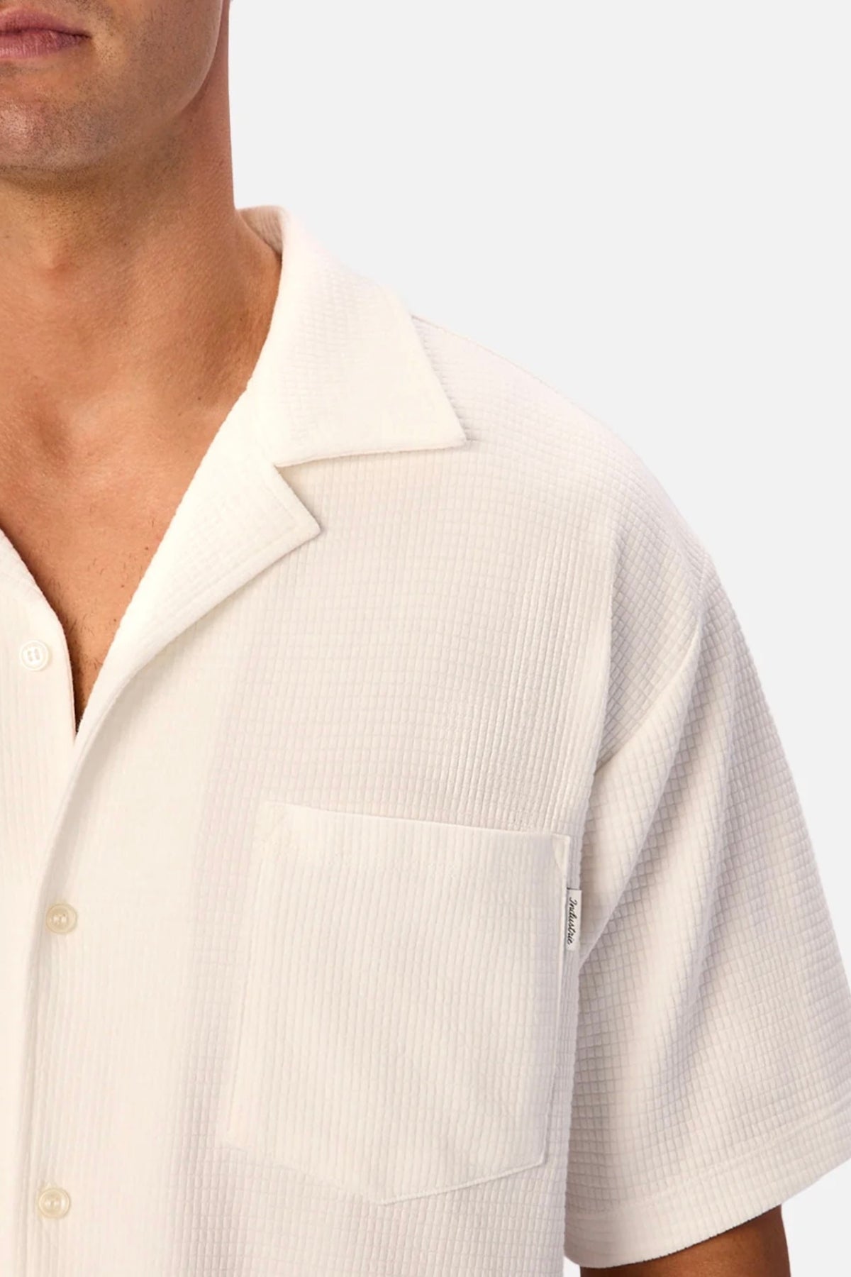 Industrie The Santiago Knitted Short Sleeve Shirt