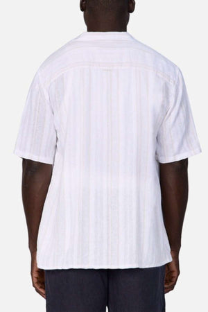 Industrie the Castino short sleeve shirt - back view displaying the back of the shirt