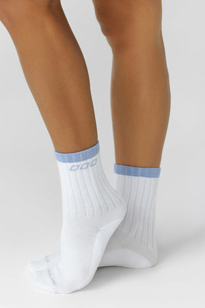 Lorna Jane Goal Line Sports Crew Socks