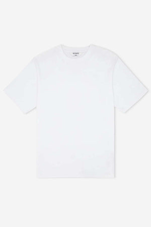 Experience unparalleled comfort with the Mr Simple Heavy Weight Tee, a plain white short-sleeve T-shirt crafted from 100% organic cotton.