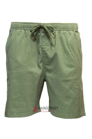 The Pilgrim Elastic Waist Short is crafted from a lightweight fabric, featuring an adjustable drawstring and subtle stitching details for a relaxed fit—all at an affordable price.