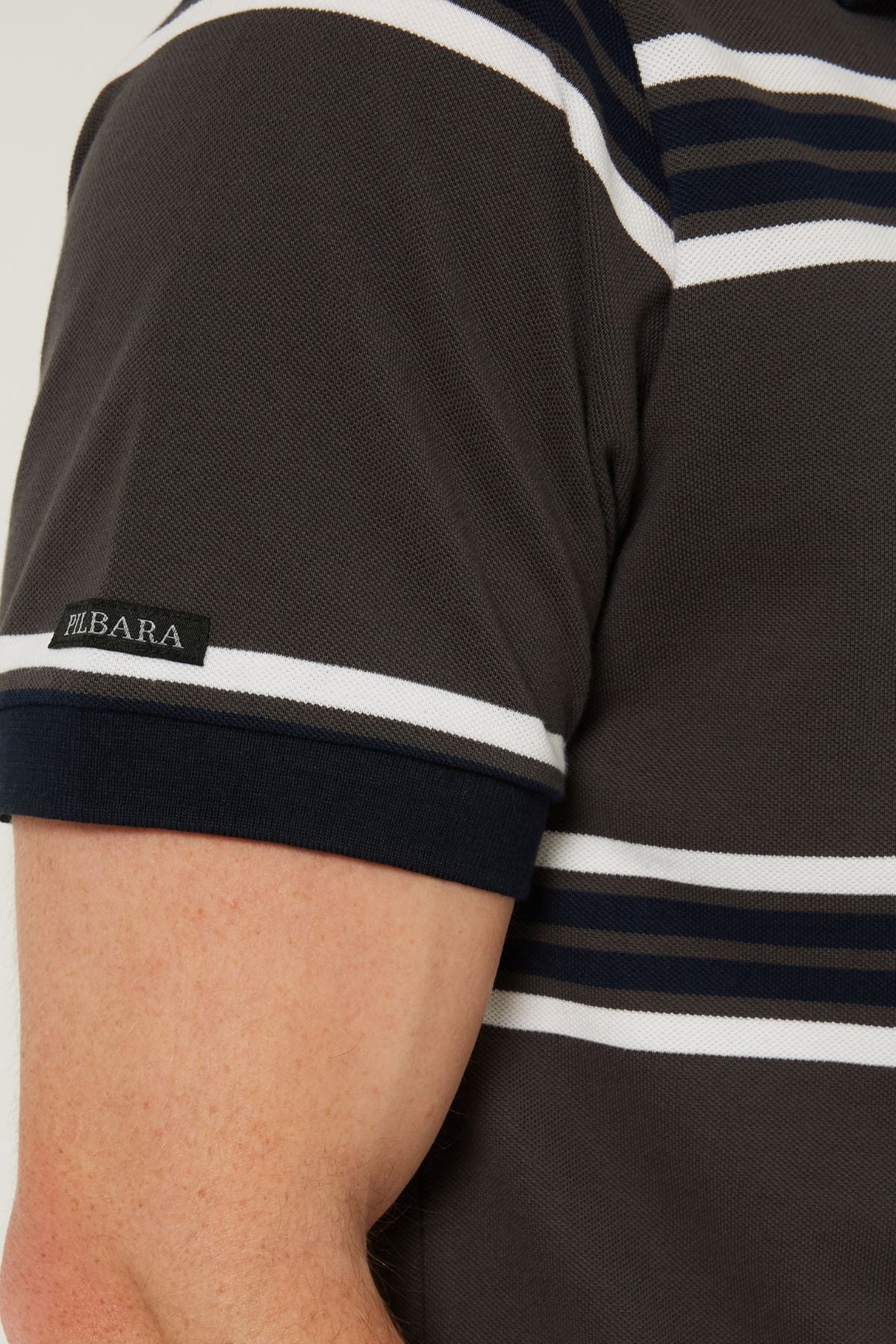 Pilbara Striped Polo