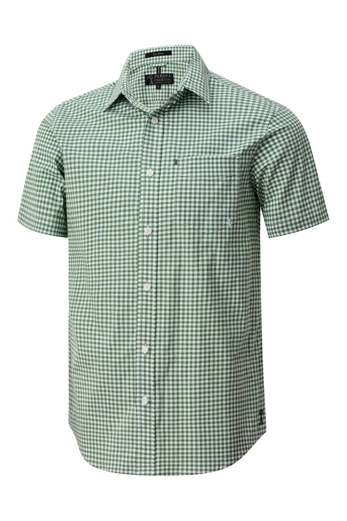 Pilbara Gingham Short Sleeve Shirt
