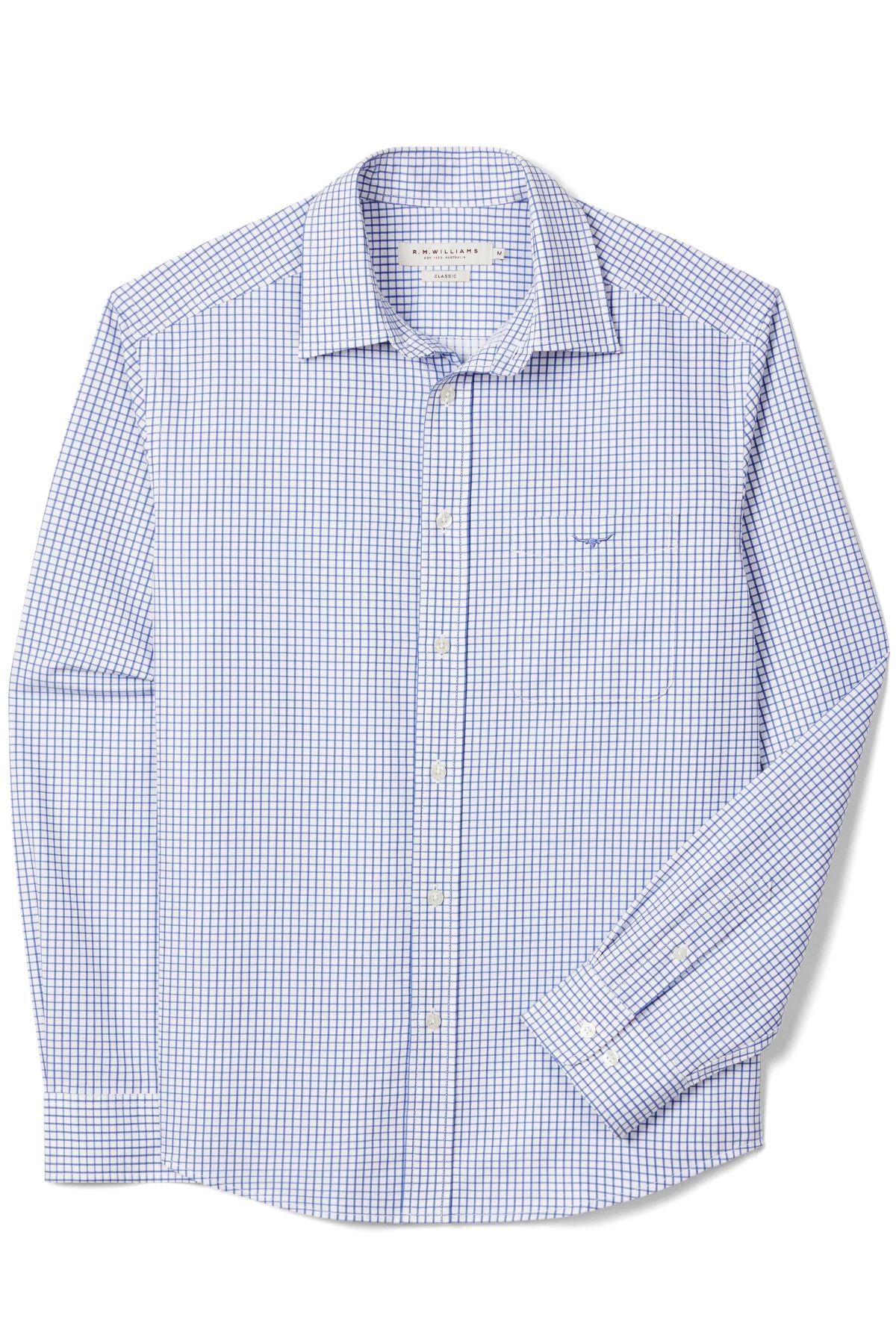 RM Williams Brunswick Twill Check Shirt