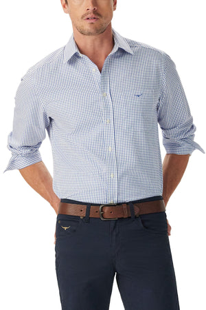 RM Williams Brunswick Twill Check Shirt