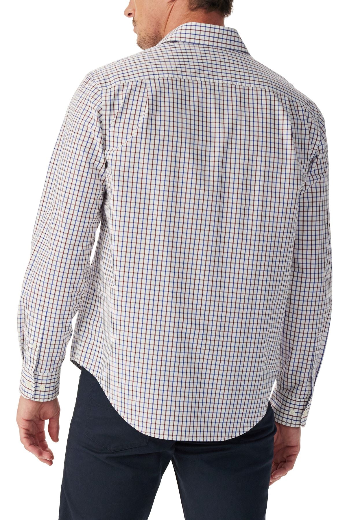 RM Williams Newland Poplin Check Shirt