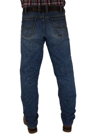 Ritemate Pilbara Western Angus Jeans - Indigo - Image of back of jeans