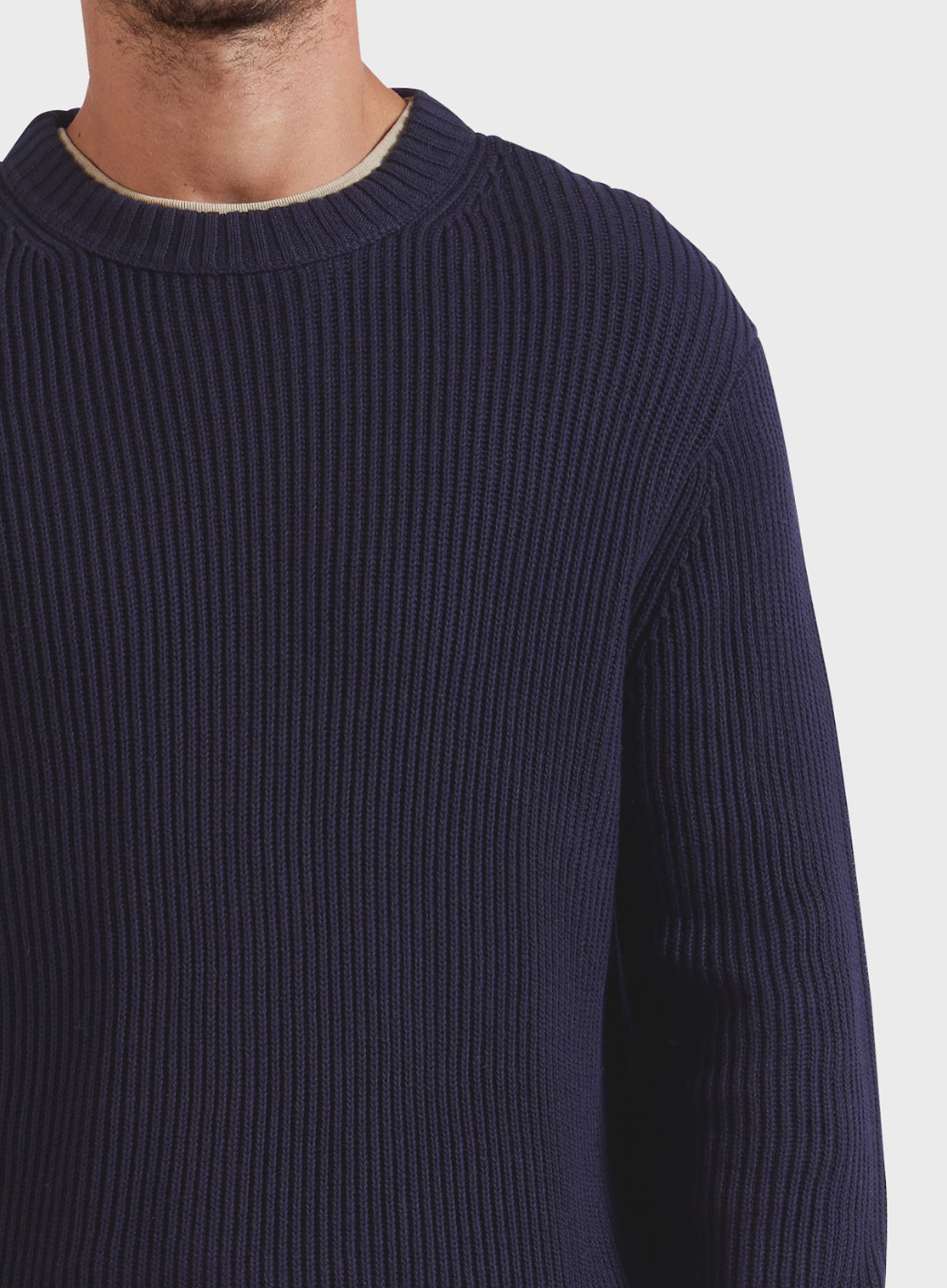 Academy Brand Rib Knit Crew