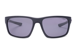 The Liive Whip Polar Sunglasses feature sleek black rectangular lenses with UV protection. The lightweight polycarbonate frame has a subtle matte finish, and "L.L.Bean" is visible on the left temple, all set against a plain white background.