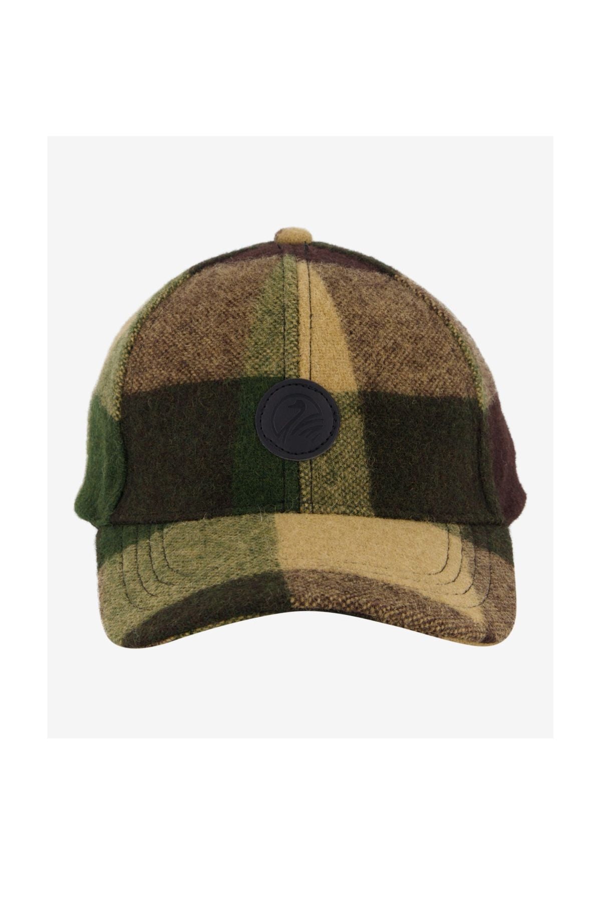 Swanndri Swanni Wool Check Baseball Cap