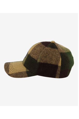 Swanndri Swanni Wool Check Baseball Cap