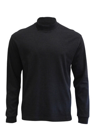 Back Bay Fine Interlock Mock Skivvy