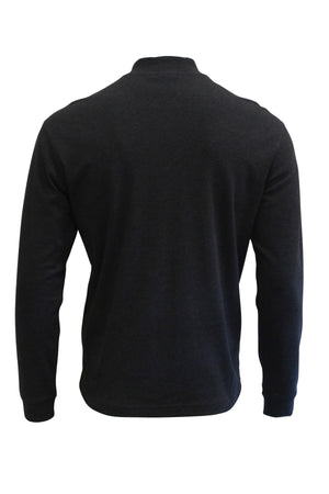 Back Bay Fine Interlock Mock Skivvy