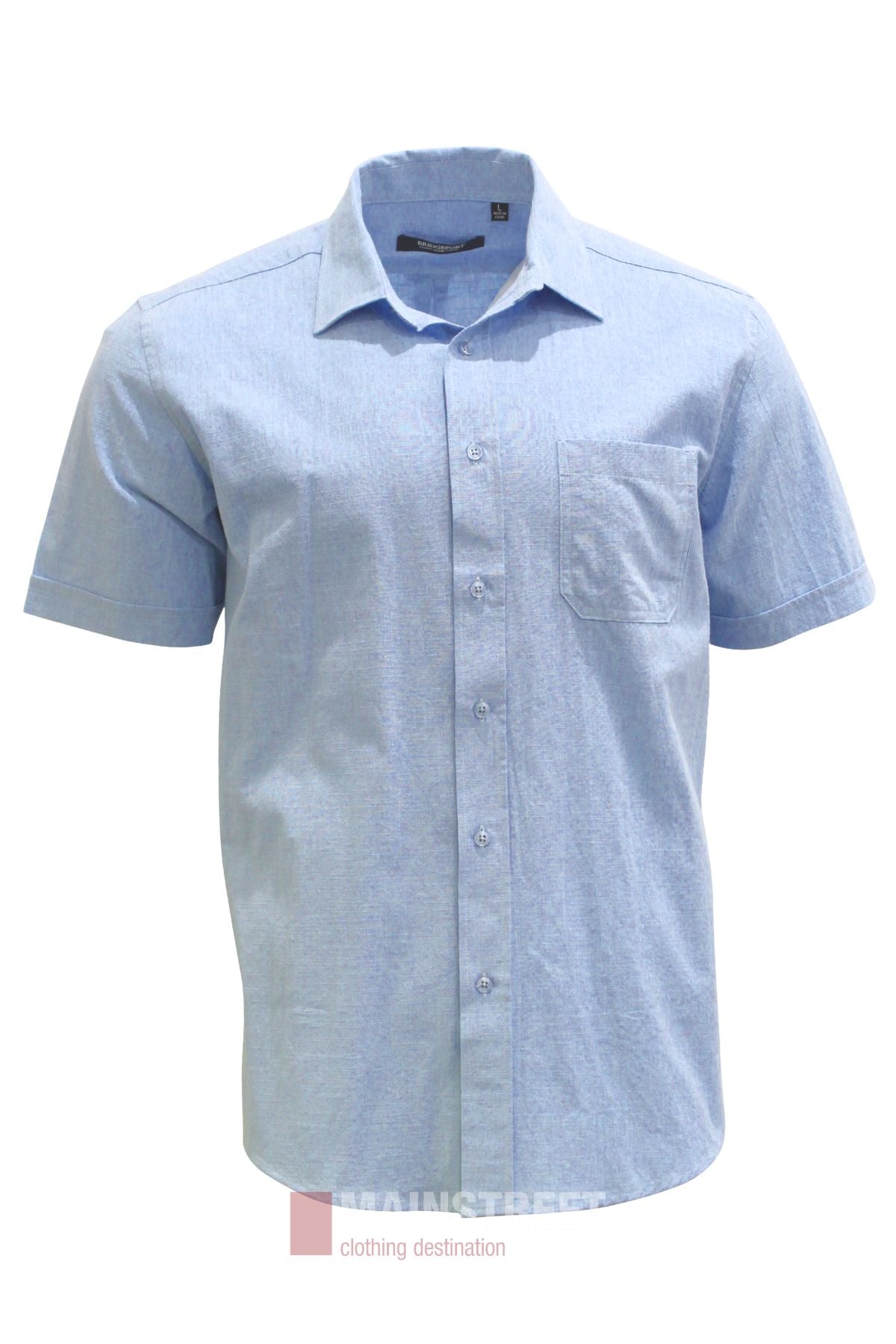 Bridgeport Luxe Premium Cotton Short Sleeve Shirt