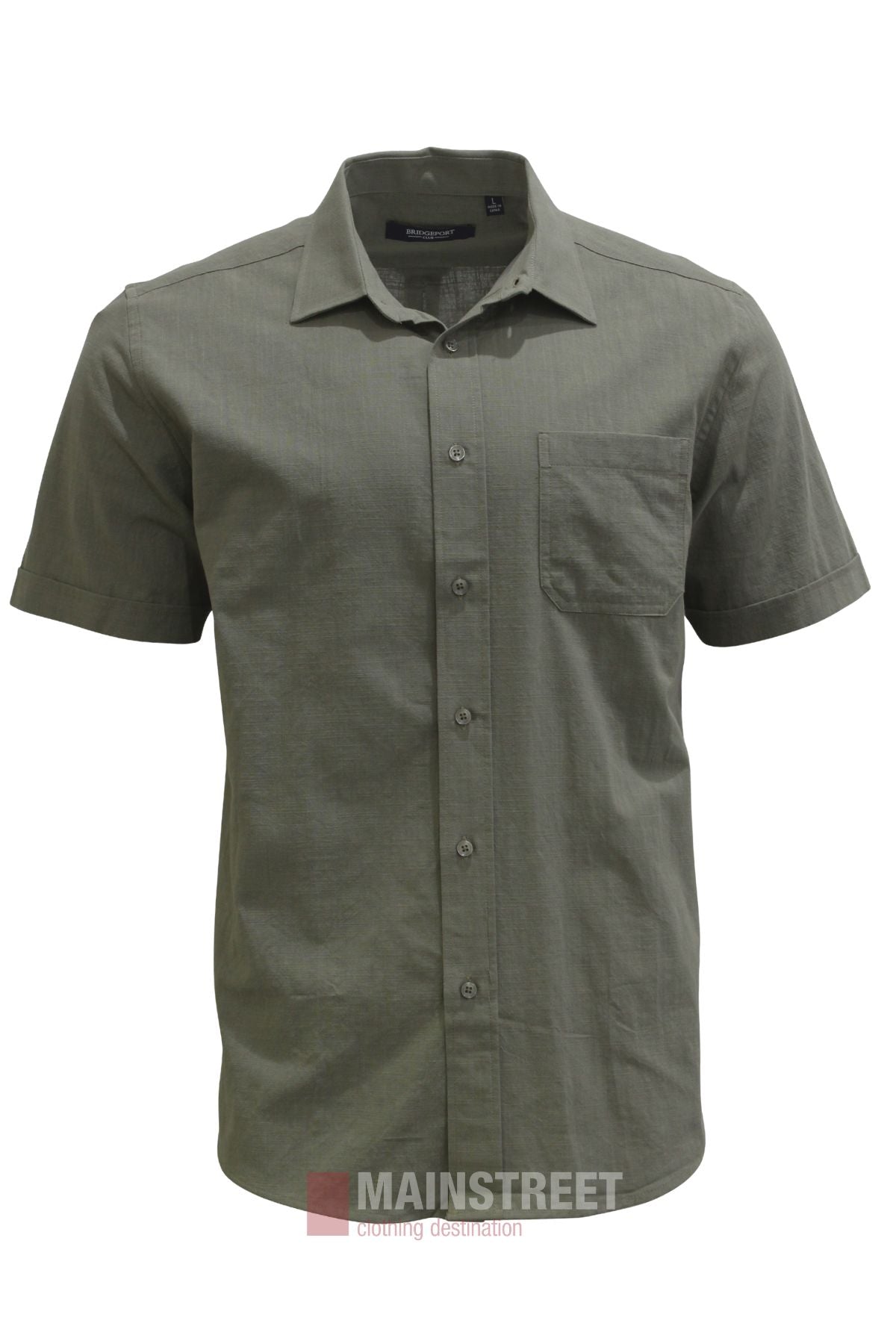 Bridgeport Luxe Premium Cotton Short Sleeve Shirt