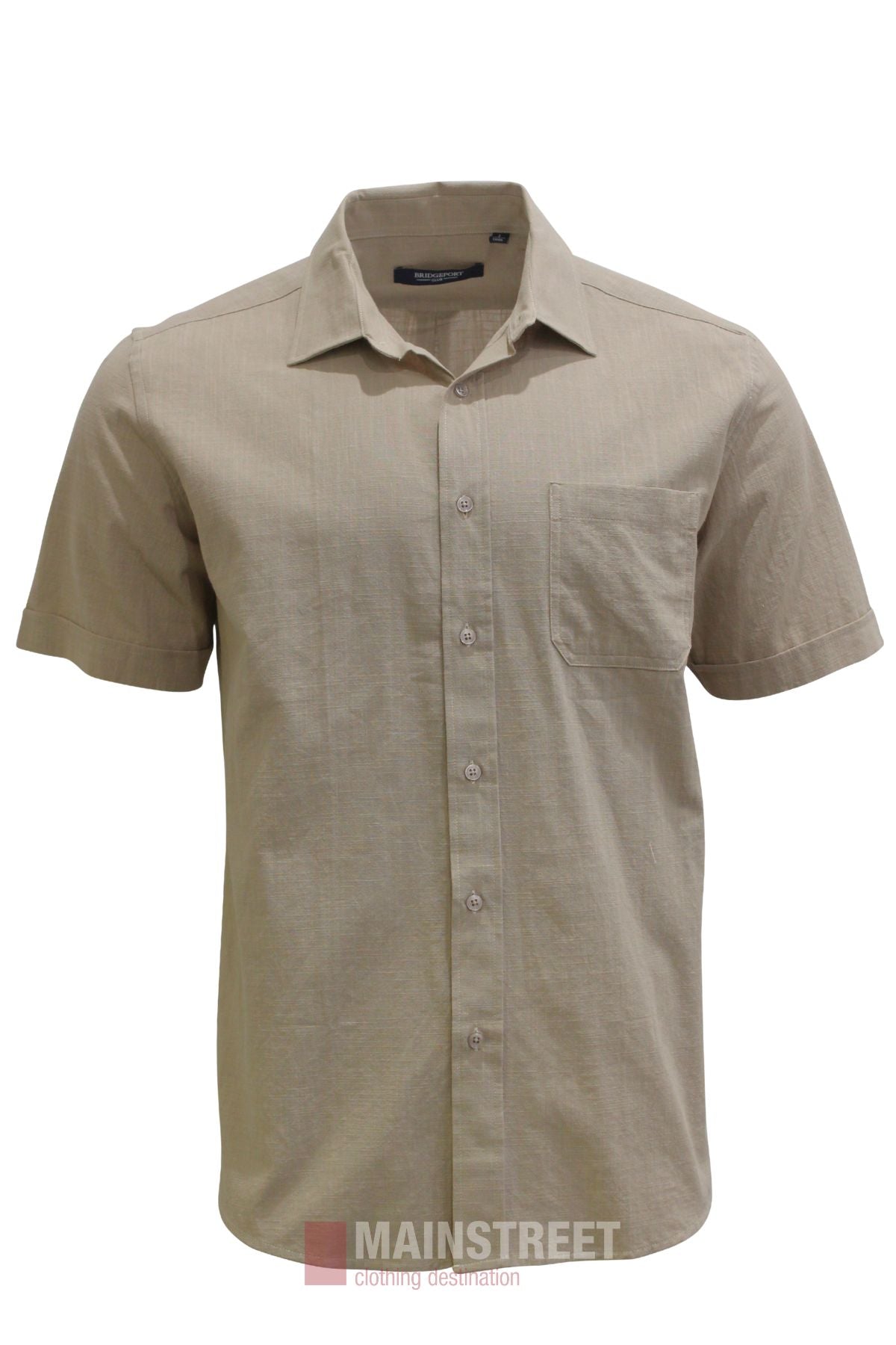 Bridgeport Luxe Premium Cotton Short Sleeve Shirt