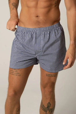 Contare Cotton 2 Pack Check Boxer Short