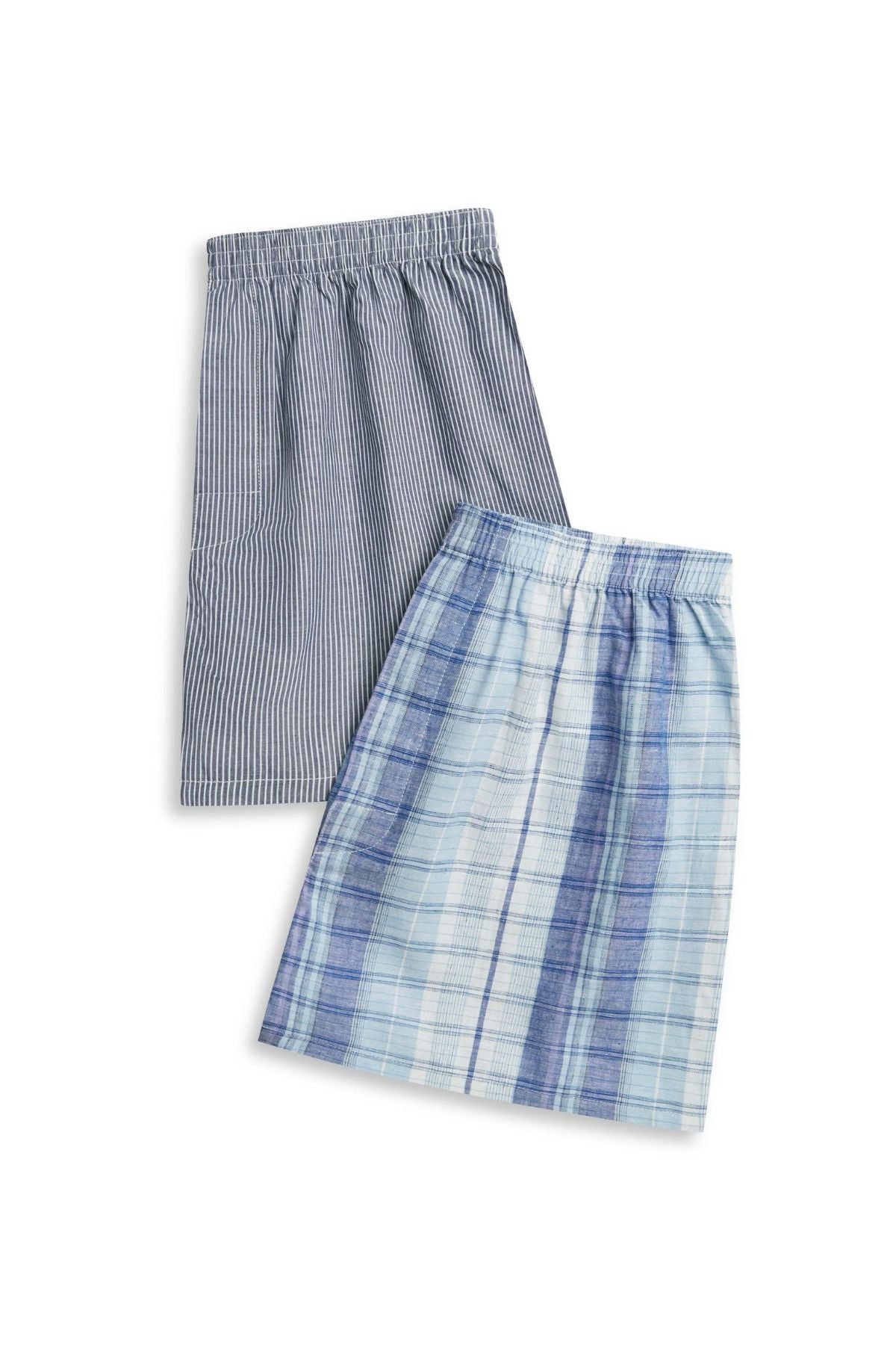 Contare Cotton 2 Pack Check Boxer Short