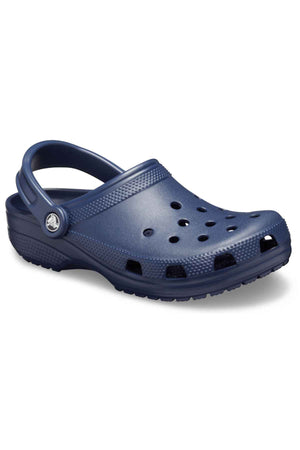 Crocs Classic Clog - Navy - angled picture of one croc