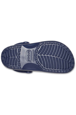 Crocs Classic Clog - Navy - bottom view of one croc