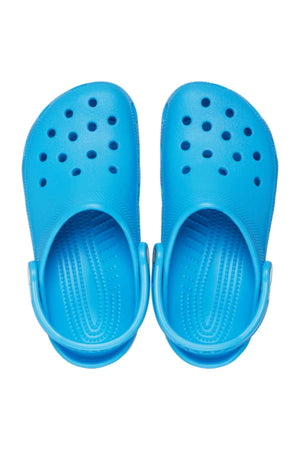 Crocs Classic Kids Clog - Venetian Blue - top view of a pair of crocs