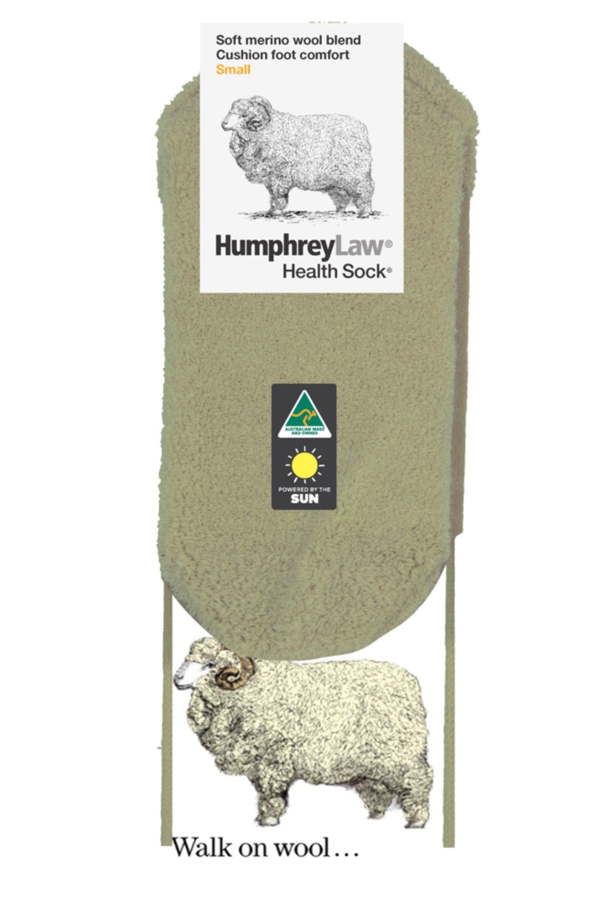 Humphrey Law Fine Wool Blend Cushion Sole