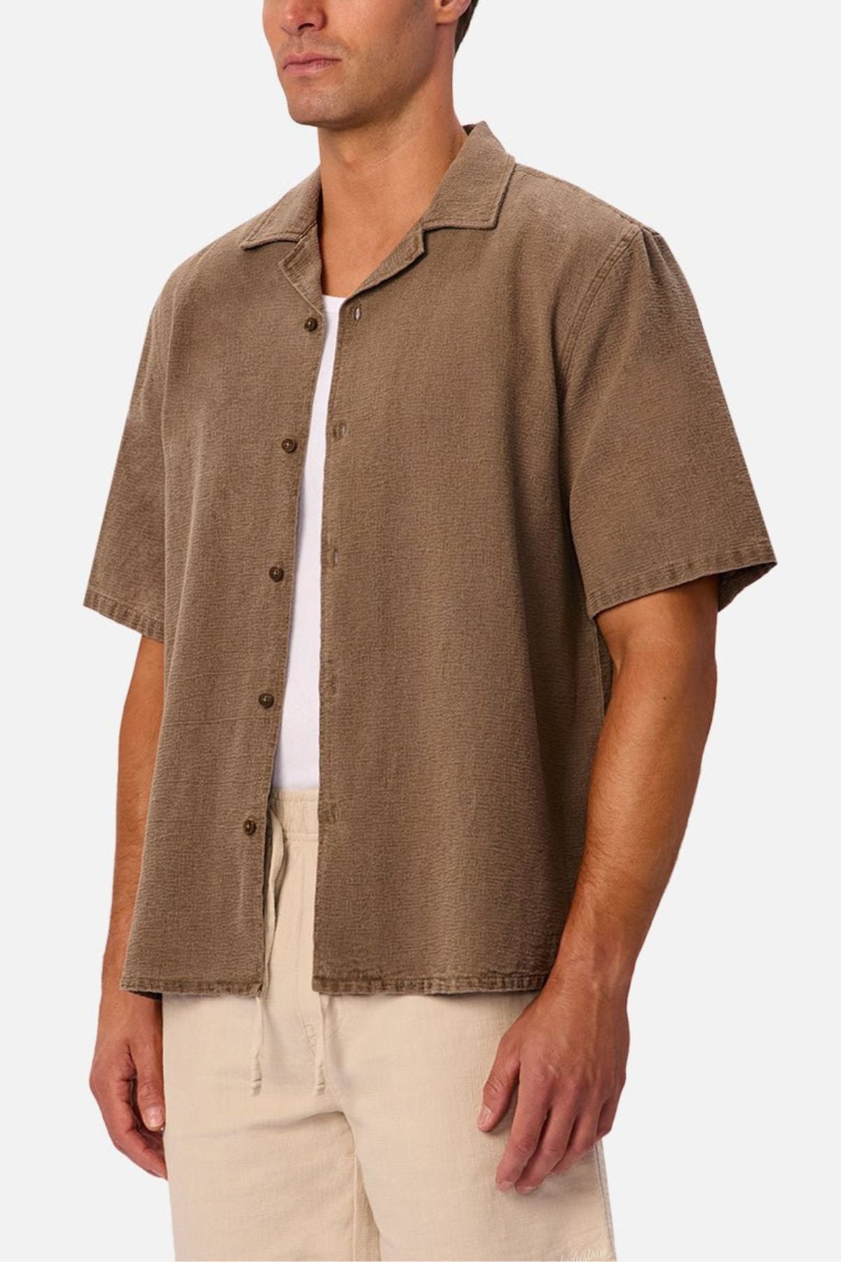 Industrie The Washed Marbella Short Sleeve Shirt