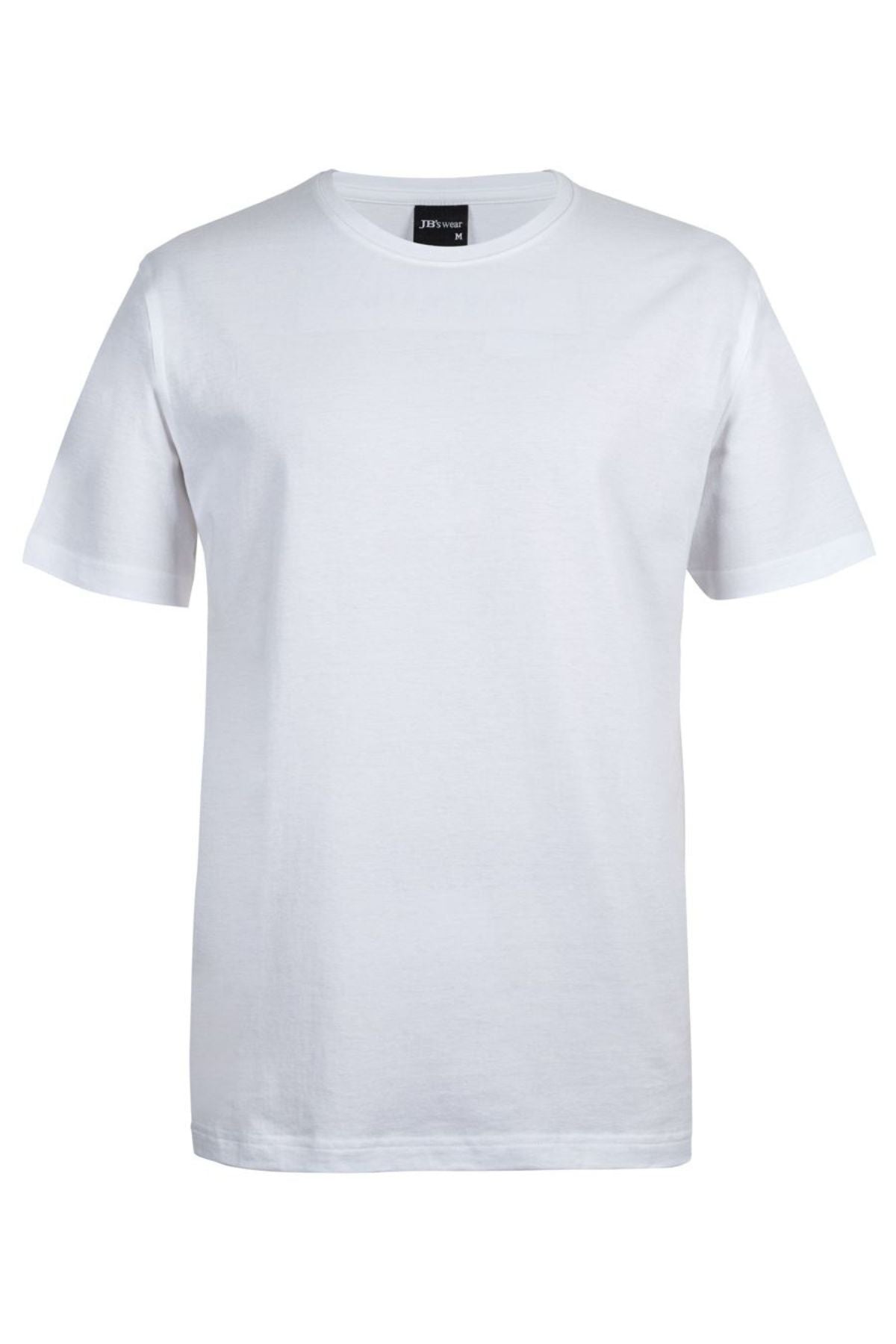 The JBs Short Sleeve T-Shirt, made from 100% cotton with a classic crew neck, is shown from the front on a white background.