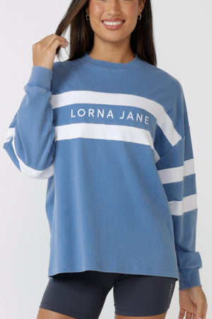 Lorna Jane Campus Oversized Lightweight Washed Sweat
