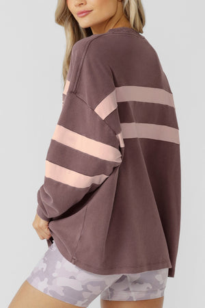 Lorna Jane Campus Oversized Lightweight Washed Sweat