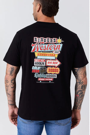 Ringers Western Roadsign Glow Loose Fit T-Shirt