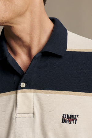 RM Williams Balmain Stripe Polo