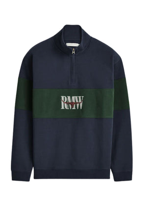 RM Williams Heritage Panel 1/4 Zip Sweatshirt