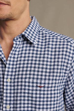 RM Williams Johnson Check Short Sleeve Shirt