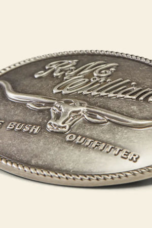 RM Williams Logo Buckle