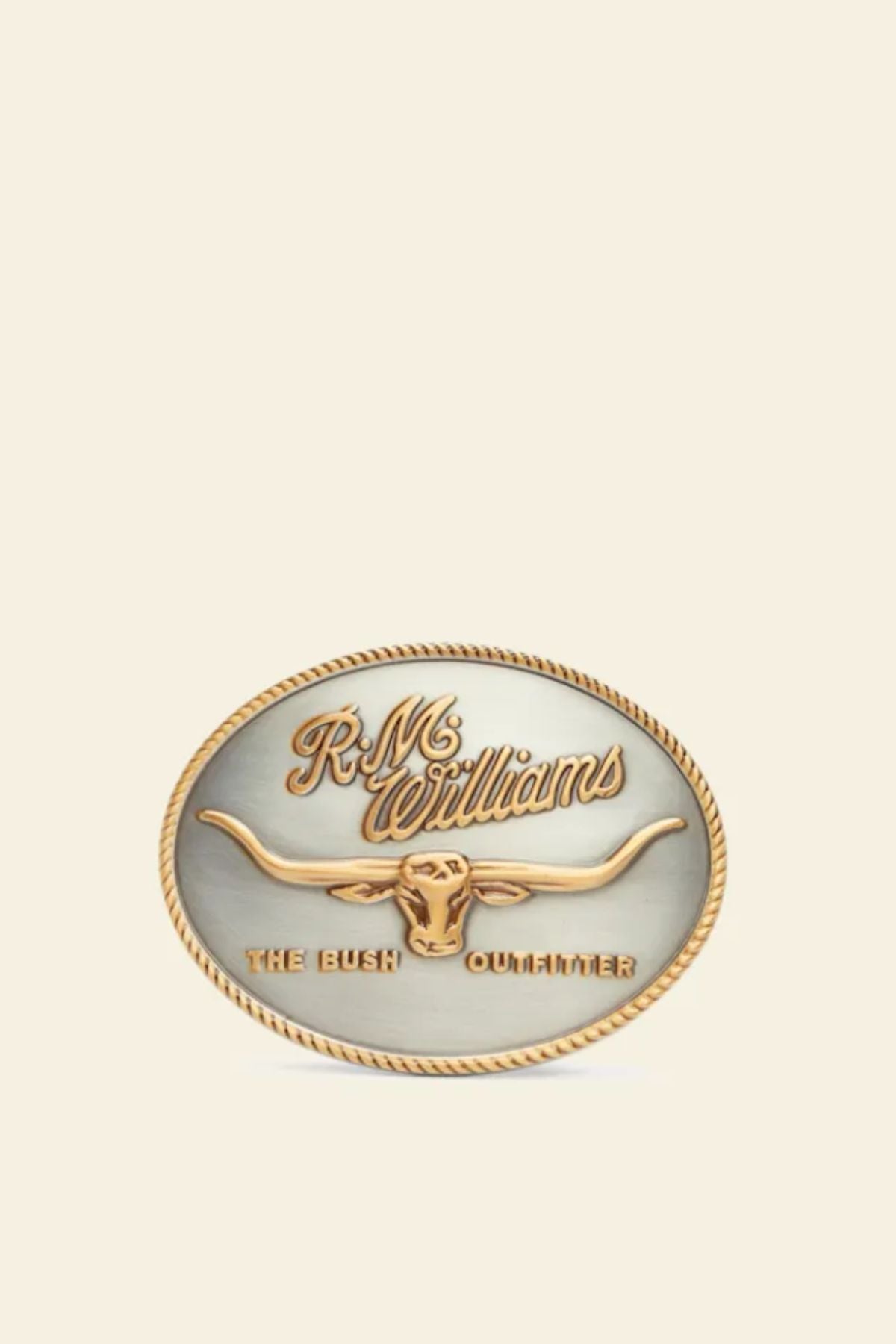 RM Williams Logo Buckle