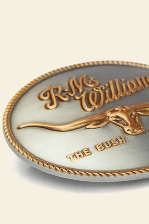 RM Williams Logo Buckle