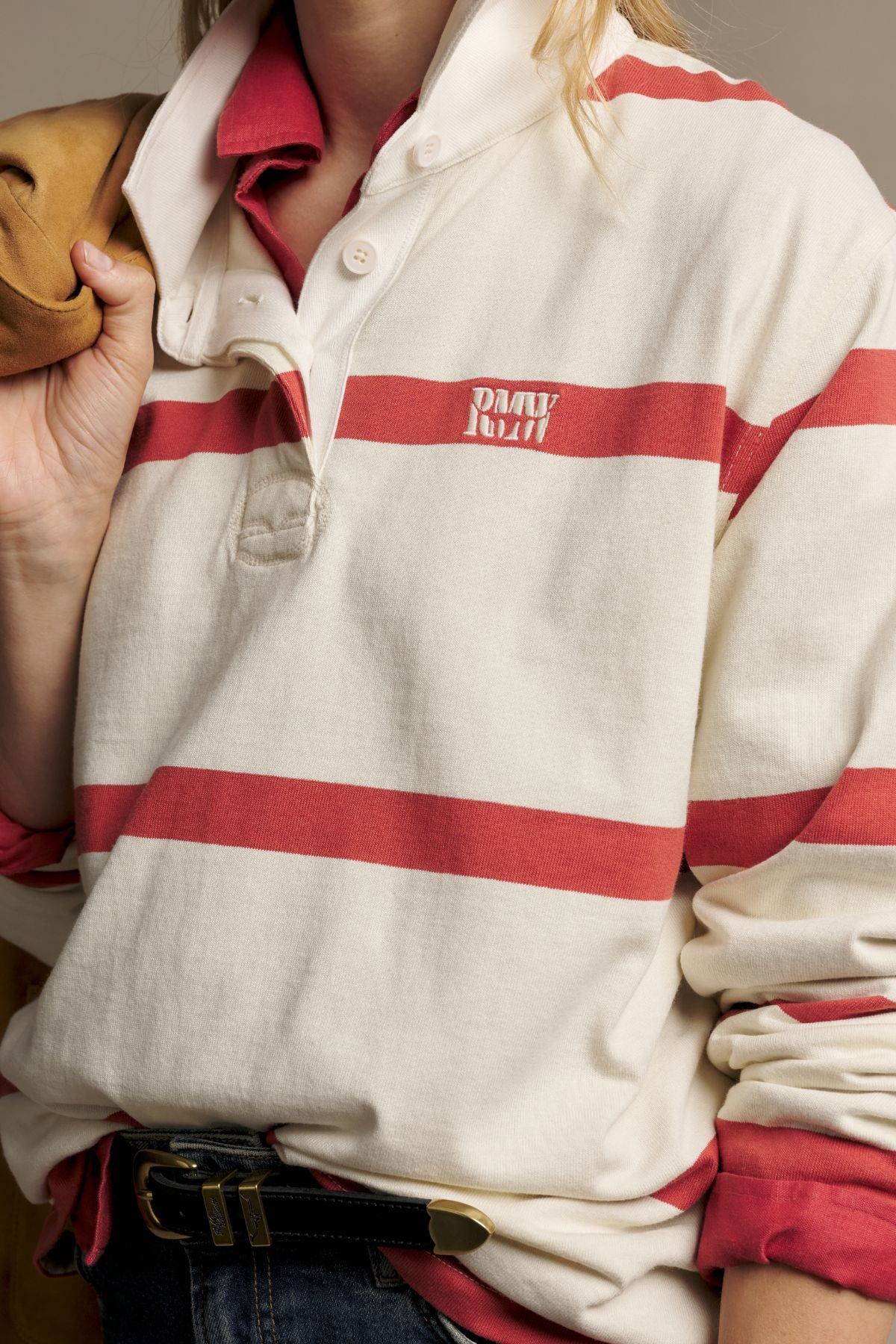 RM Williams Narran Heritage Stripe Rugby