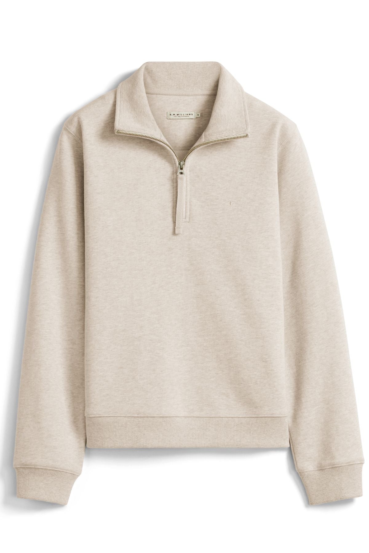 RM Williams Trickett Quarter Zip Sweatshirt