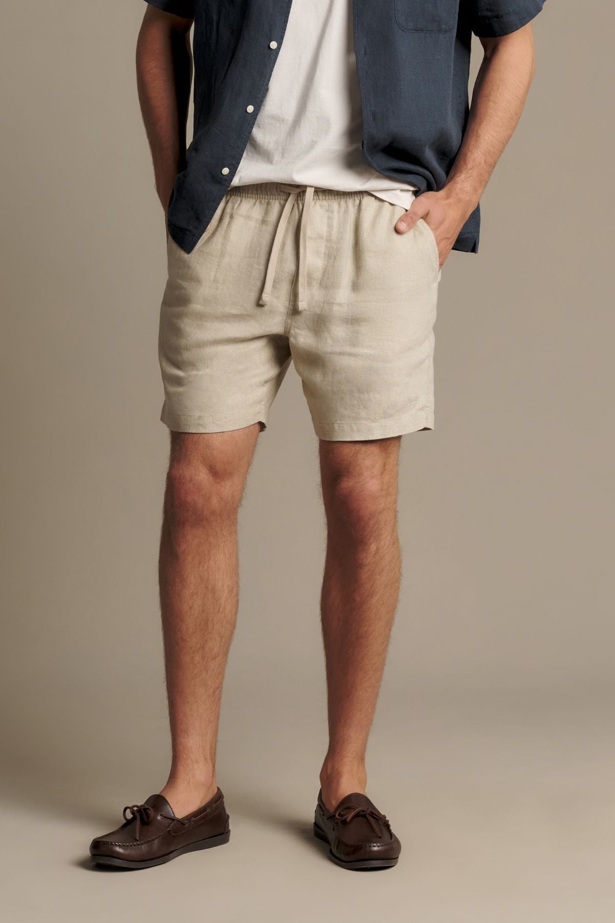 RM Williams Rugby Linen Short