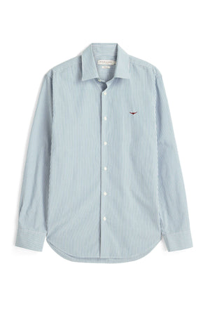 RM Williams Sommers Poplin Stripe Shirt