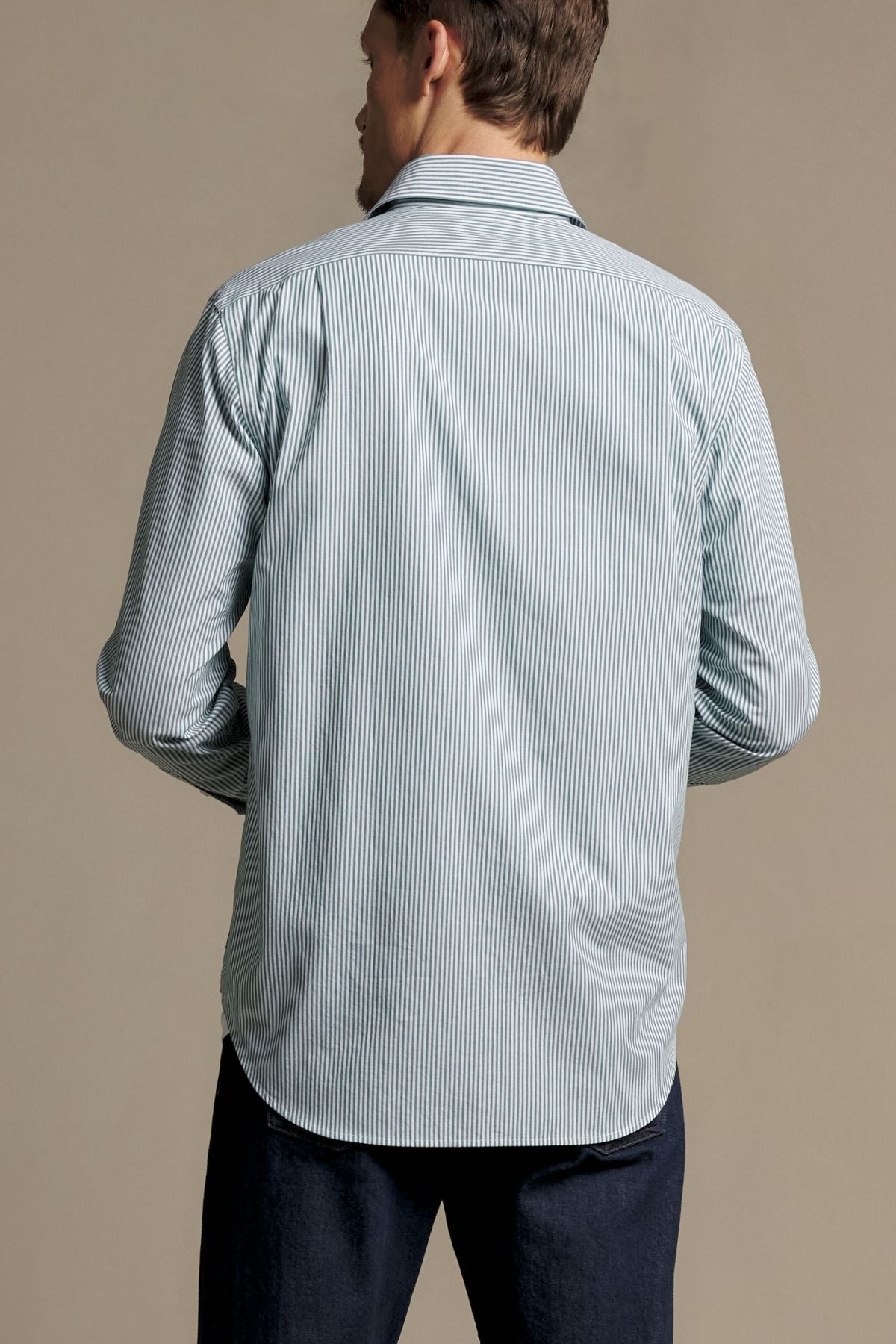 RM Williams Sommers Poplin Stripe Shirt