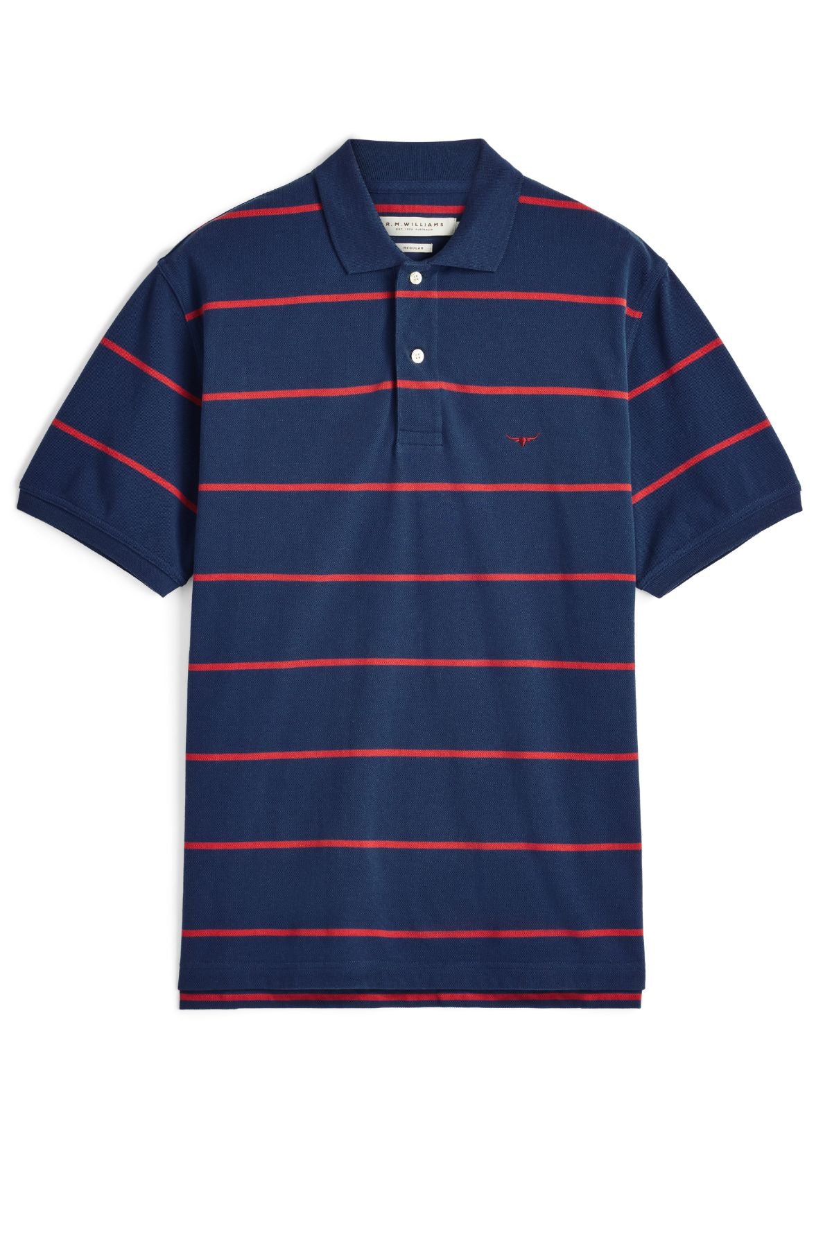 RM Williams Ashfield Stripe Polo