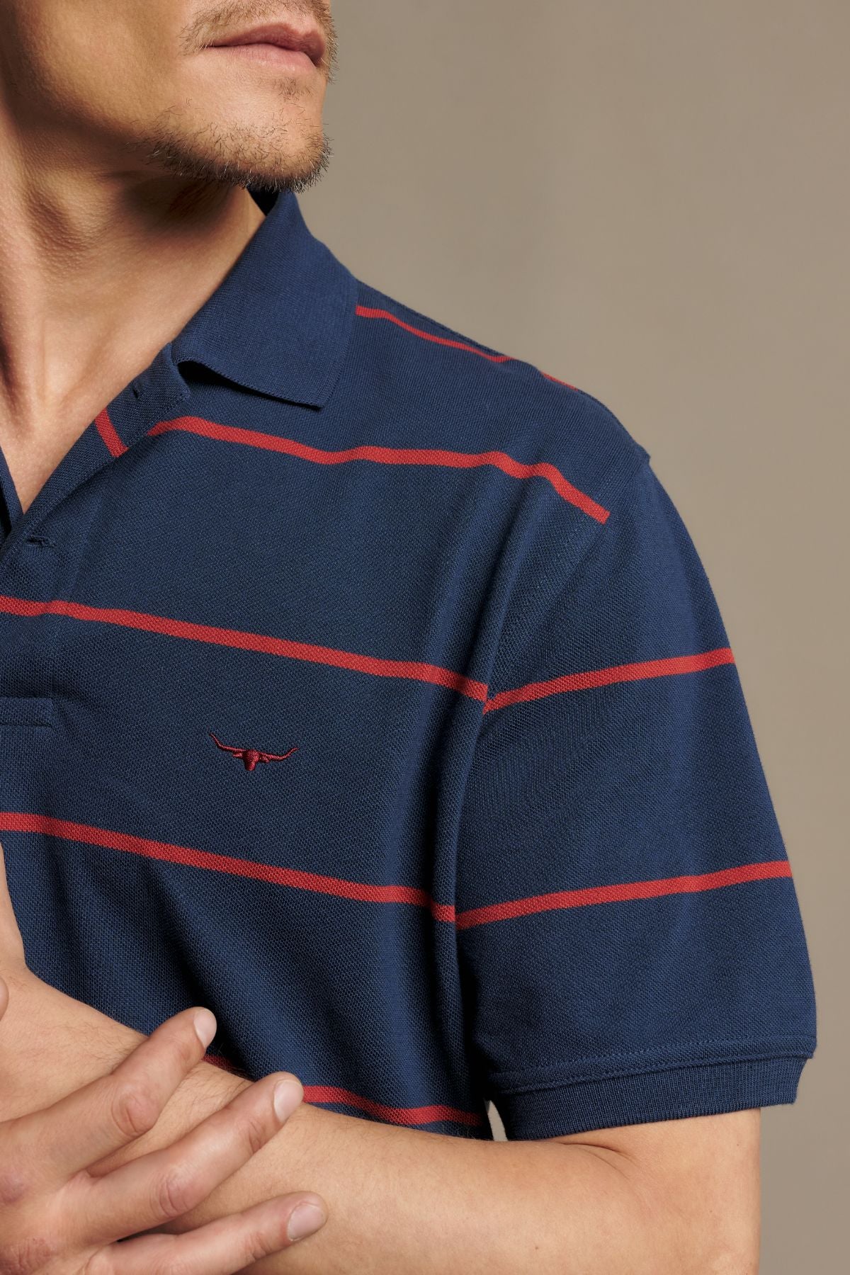 RM Williams Ashfield Stripe Polo