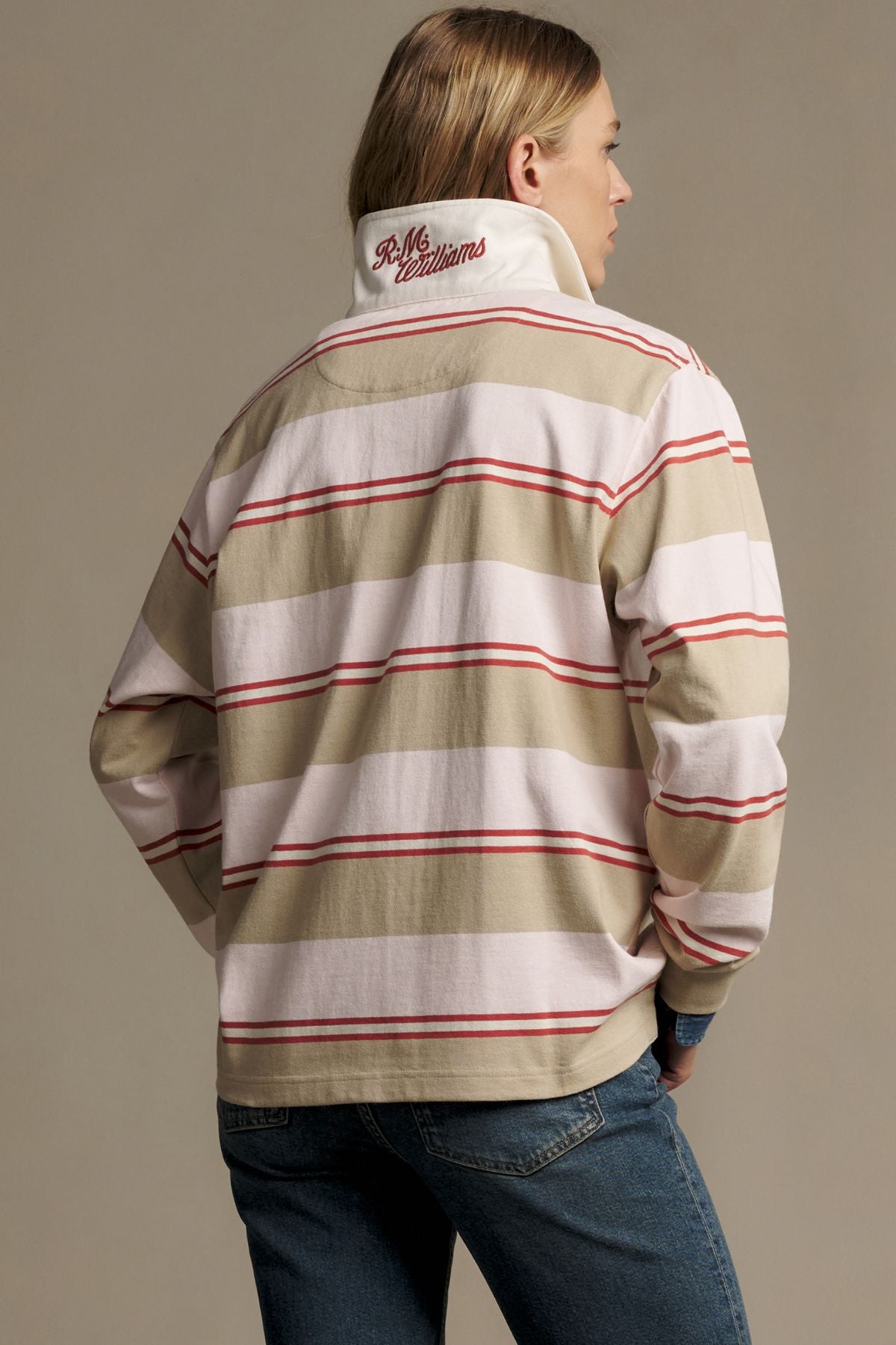 RM Williams Narran Heritage Stripe Rugby