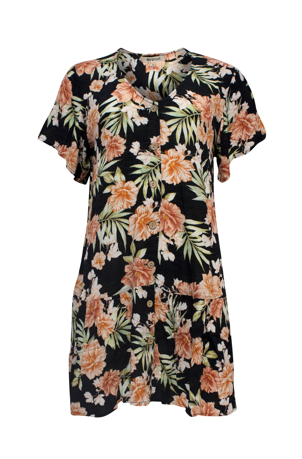 Rip Curl Sol Seeker Button Through Dress