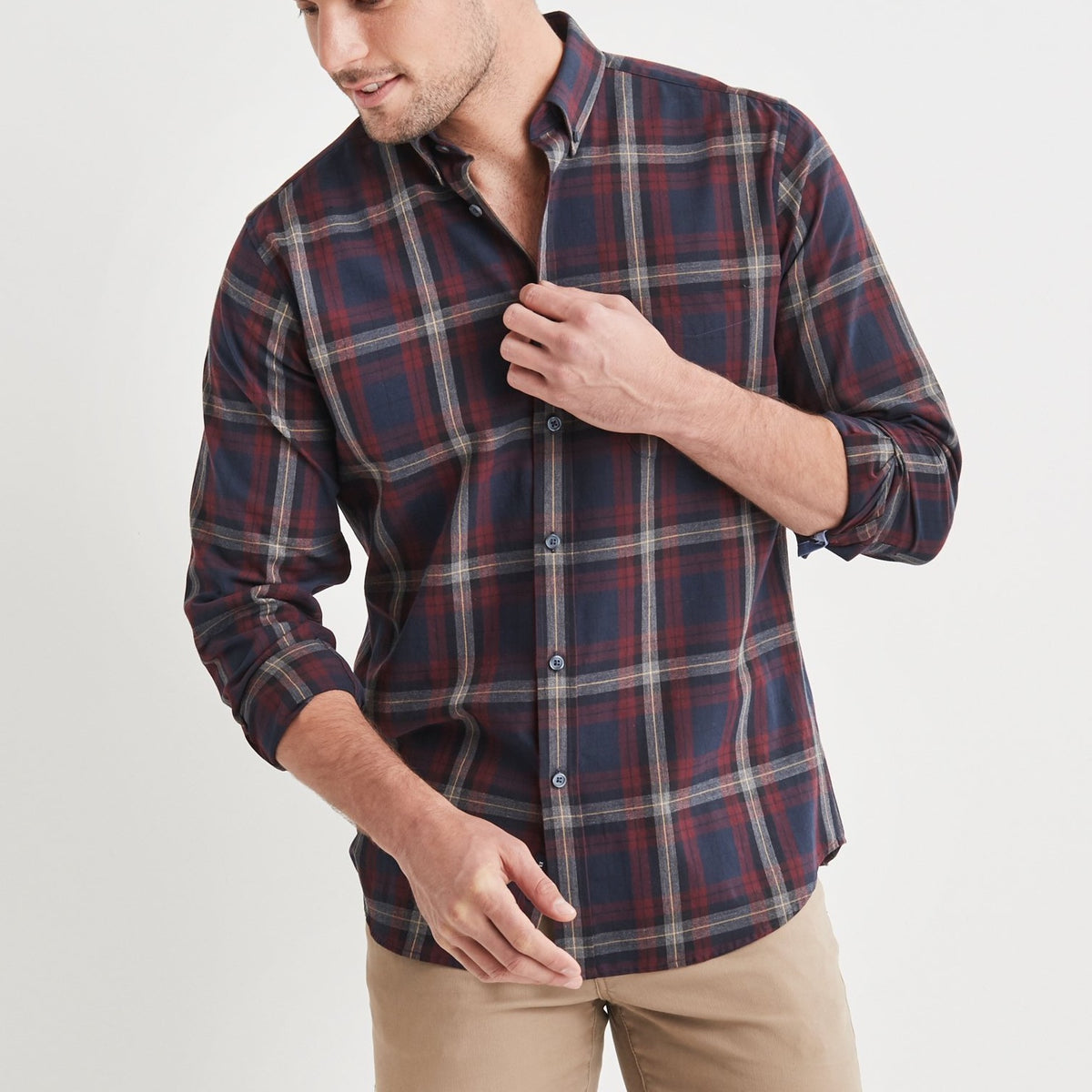 Blazer Hugo Check Shirt (5092816388233)